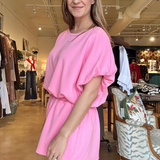 French Terry Set- Pink