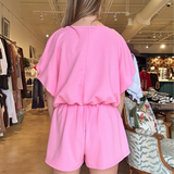 French Terry Set- Pink