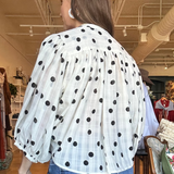Juliette Polka Dot Blouse