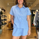 Nautical Stripe Set- Blue