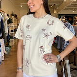 Cowboy Embroidered Relaxed Tee