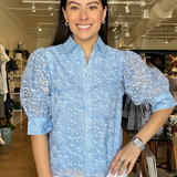 Mistflowers Button Down Blouse
