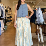 Via Nicola Skirt- Vintage Floral