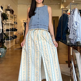 Via Nicola Skirt- Vintage Floral