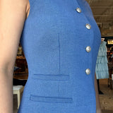 Elliott Tweed Vest- Blue