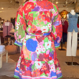 Petal Pop Placket Dress