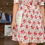 Camari Floral Lace Mini Skirt