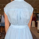 Eloise Midi Dress- Blue