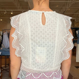 Meriane Sleeveless Top- Natural