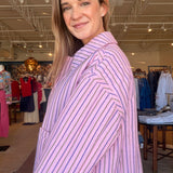Thalassa Quilted Jacket- Rose