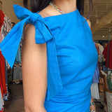 Kaila Asymmetrical Mini Dress