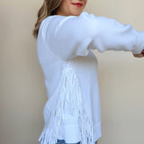Katy Fringe Sweater