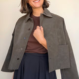 Sandra Boxy Collared Jacket