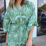 Mila Belted Midi Dress