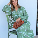 Mila Belted Midi Dress