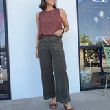 Chelsea Wide Leg Corduroy Pant