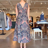 Alma Mosaic Midi Dress
