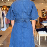 Kaulana Belted Denim Dress