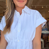 Emily Midi Dress- White