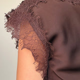 Chris Lace Trim Top