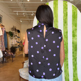 Blair Polka Dot Halter Top