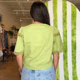 Alma Floral Embroidered Top