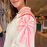 Cecily Smocked Floral Puff Sleeve Top