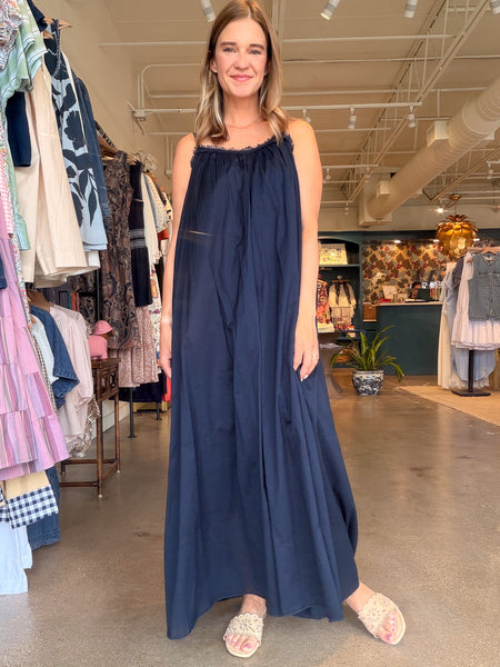 chinese dress ladies Patio Maxi Dress- Midnight – Elle Maxine