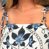 Tillie Mini Dress- Ceci Bluestone