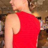 Shelly Smocked Tank- Firework