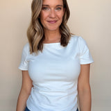 Breanna Boat Neck Top