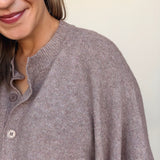 Costanza Button Front Poncho