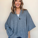 Persephone Shawl Neck Poncho