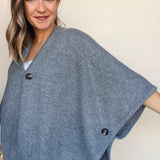 Persephone Shawl Neck Poncho