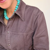 Zeana Long Sleeve Denim Dress