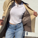 Isabelle Belted Trench Coat