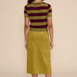 Lindsay Faux Suede Skirt