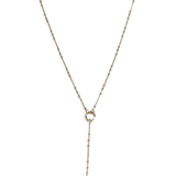 Pearl Drop Lariat Necklace