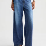 Adria Off-Duty Denim Sweatpant