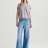 Adria Off-Duty Denim Sweatpant