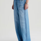Adria Off-Duty Denim Sweatpant