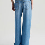 Adria Off-Duty Denim Sweatpant