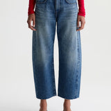 Hattie Barrel Crop Jeans