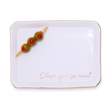 Iconic Eats Trinket Tray