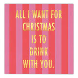 Foil Cocktail Napkin