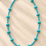 Ina Turquoise Beaded Necklace