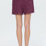 Amani Embroidered Eyelet Skort