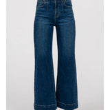 A Line Darted Jeans - Dark Wash - Elle Maxine