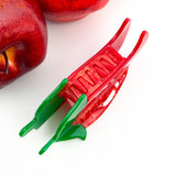 Acrylic Hair Clip - Chili Pepper - Elle Maxine