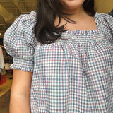 Aegean Plaid Dress - Elle Maxine